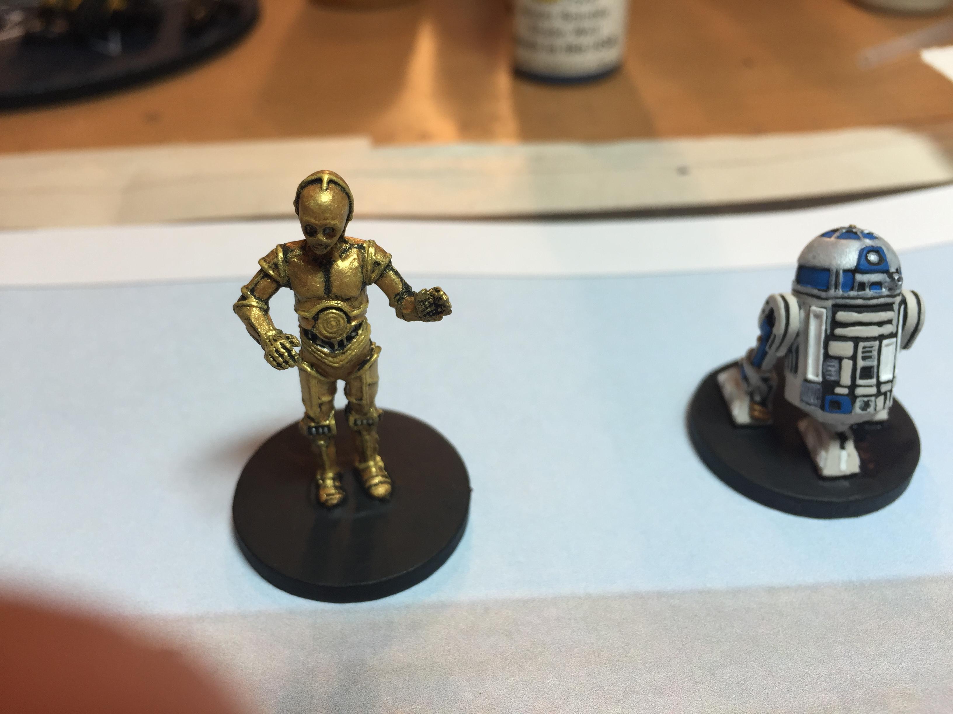 C3po Droids Imperial Assault R2d2 Star Wars C3PO And R2D2 